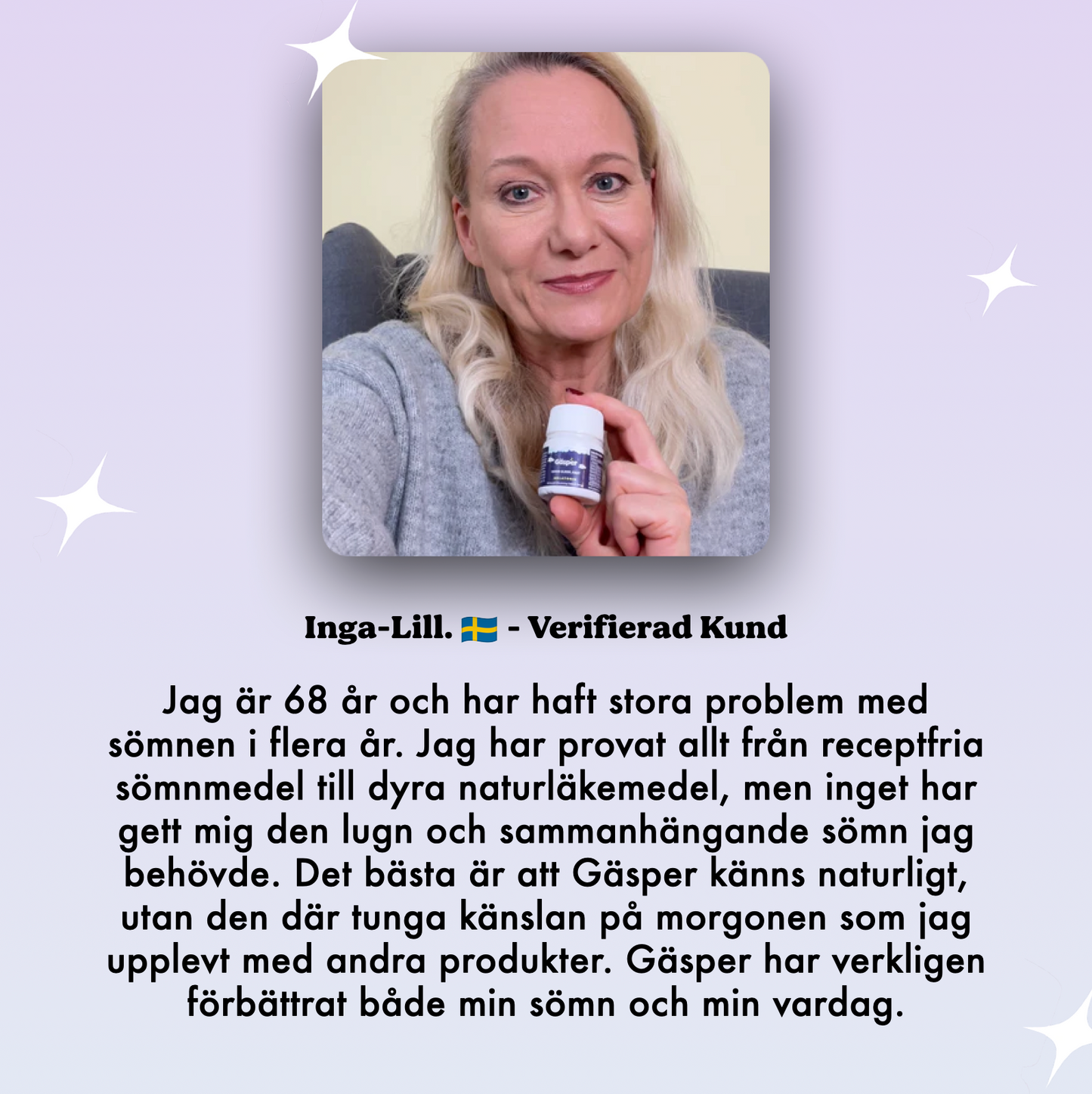 Gäsper | Good Sleep, Fast (3mg)