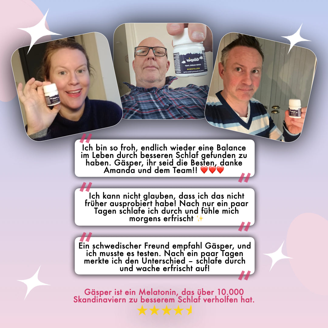 Gäsper | Guter Schlaf, direkt (3mg)