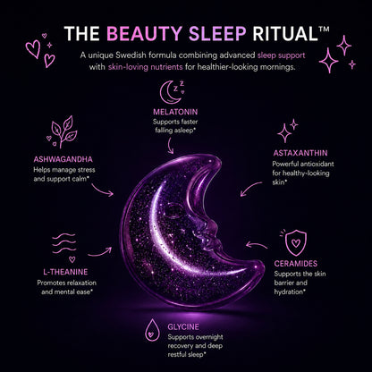 Beauty Sleep Ritual™ | Sleep Gummies + Overnight Hydrogel Hydration Masks | Sleep & Skincare Kit  🍓🫧✨
